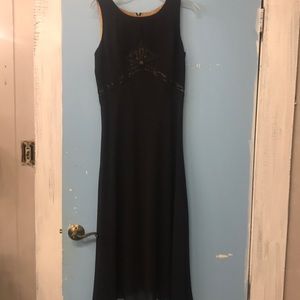 Black formal dress worn once